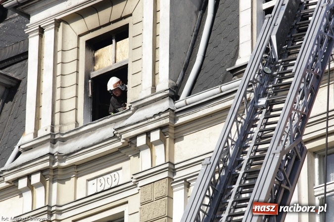 Zdjęcie w galerii na portalu naszraciborz.pl: Kolejny pożar w kamienicy przy Opawskiej wiadomości z regionu