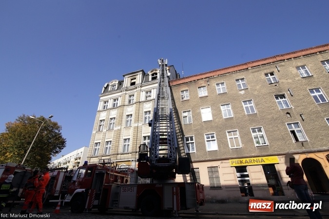 Zdjęcie w galerii na portalu naszraciborz.pl: Kolejny pożar w kamienicy przy Opawskiej wiadomości z regionu