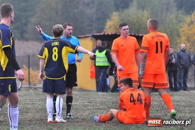 Zdjęcie w galerii na portalu naszraciborz.pl: Gol rezerwowego w przedostatniej minucie dał punkt Lyskom wiadomości z regionu
