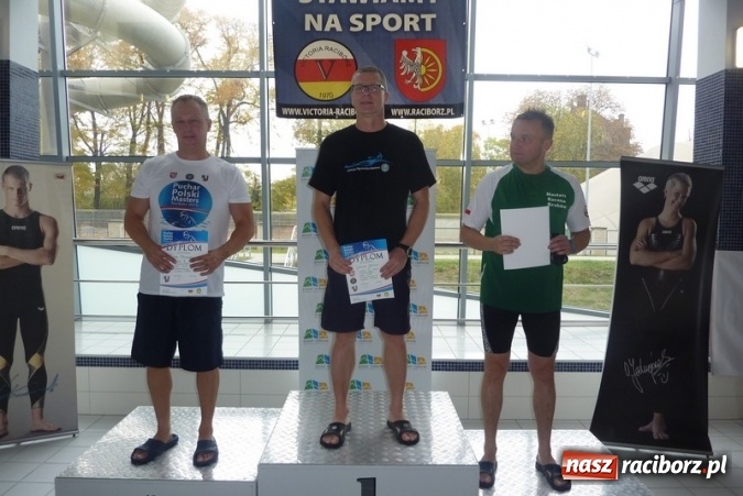 Zdjęcie w galerii na portalu naszraciborz.pl: Pływanie. Nasi na podium w rywalizacji masters wiadomości z regionu