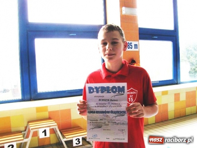 Zdjęcie w galerii na portalu naszraciborz.pl: Pływanie. Dobre starty w Lidze Klubów Śląskich  wiadomości z regionu