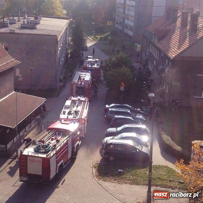 Zdjęcie w galerii na portalu naszraciborz.pl: Pożar piwnicy w mieszkaniu na Chorzowskiej wiadomości z regionu