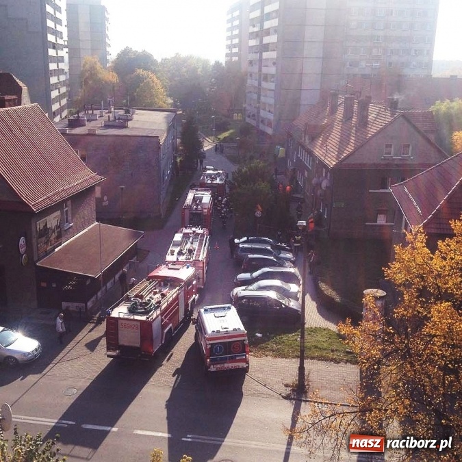 Zdjęcie w galerii na portalu naszraciborz.pl: Pożar piwnicy w mieszkaniu na Chorzowskiej wiadomości z regionu