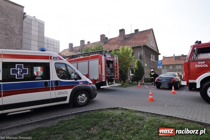 Zdjęcie w galerii na portalu naszraciborz.pl: Pożar piwnicy w mieszkaniu na Chorzowskiej wiadomości z regionu