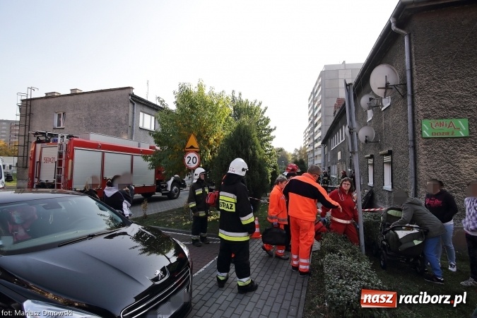 Zdjęcie w galerii na portalu naszraciborz.pl: Pożar piwnicy w mieszkaniu na Chorzowskiej wiadomości z regionu