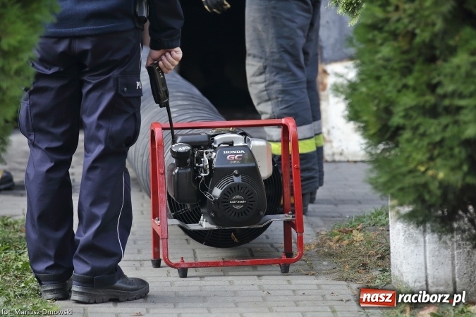 Zdjęcie w galerii na portalu naszraciborz.pl: Pożar piwnicy w mieszkaniu na Chorzowskiej wiadomości z regionu