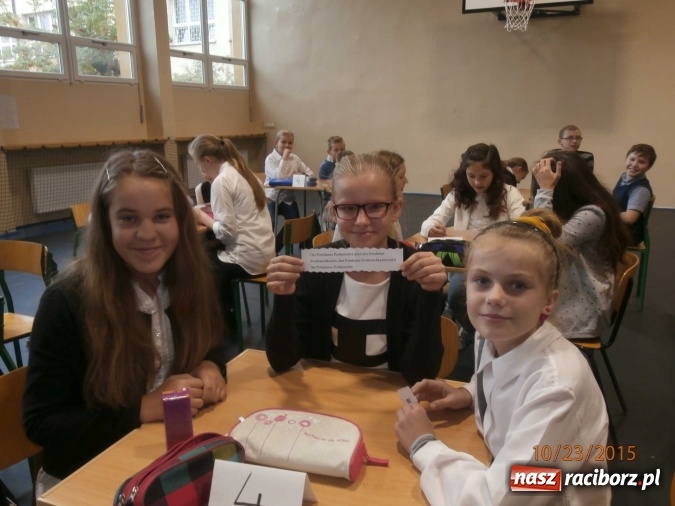 Zdjęcie w galerii na portalu naszraciborz.pl: Uczniowie Zespołu Szkolno-Przedszkolnego nr 4 najlepsi w niemieckim   wiadomości z regionu