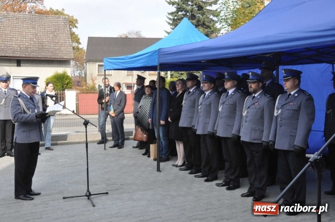 Zdjęcie w galerii na portalu naszraciborz.pl: Komisariat w Kuźni Raciborskiej jak spod igły wiadomości z regionu