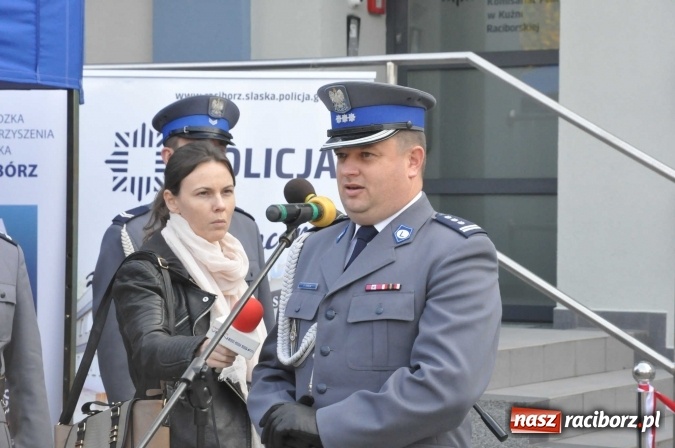 Zdjęcie w galerii na portalu naszraciborz.pl: Komisariat w Kuźni Raciborskiej jak spod igły wiadomości z regionu