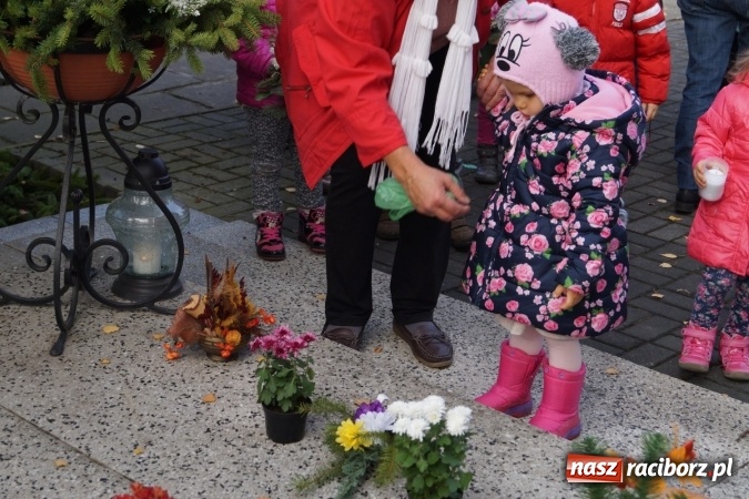 Zdjęcie w galerii na portalu naszraciborz.pl: Uczniowie z Górek Śl. pamiętają o ofiarach marszu śmierci  wiadomości z regionu