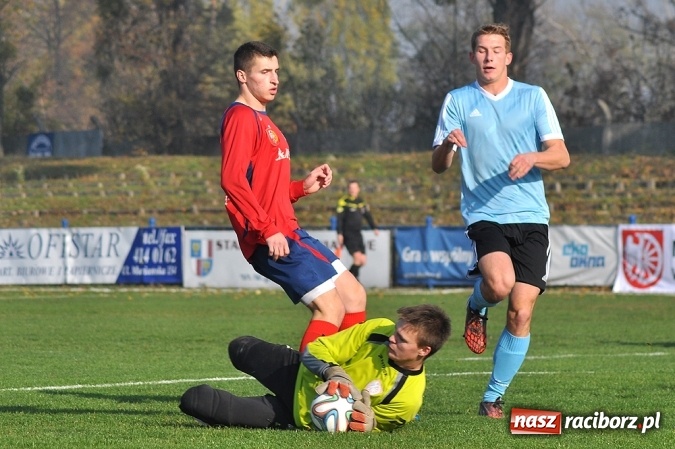 Zdjęcie w galerii na portalu naszraciborz.pl: Gol Kapinosa dał zwycięstwo Unii wiadomości z regionu