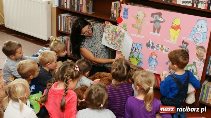 Zdjęcie w galerii na portalu naszraciborz.pl: Światowy Dzień Pluszowego Misia w bibliotece w Markowicach  wiadomości z regionu