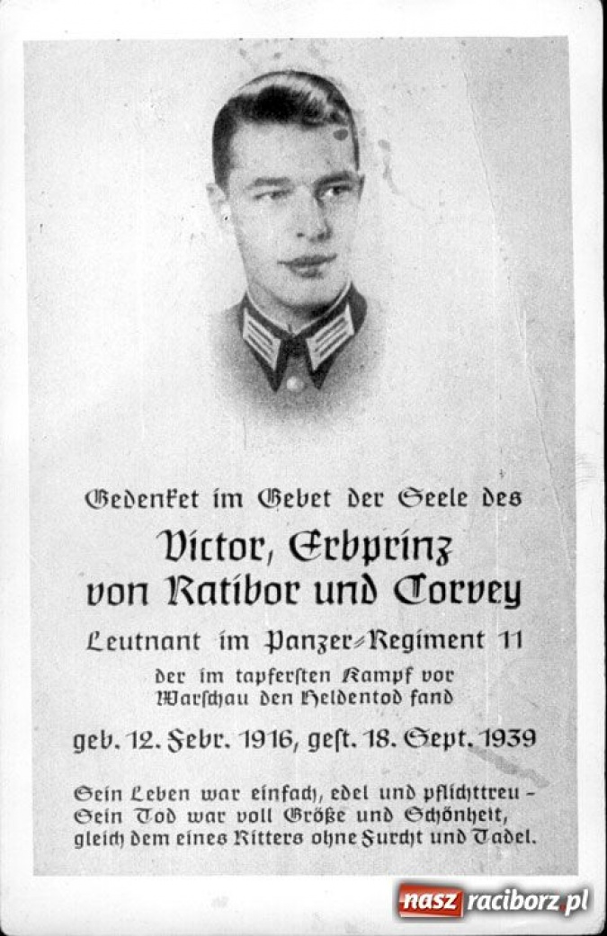 Zdjęcie w galerii na portalu naszraciborz.pl: Tragedia domu von Ratibor wiadomości z regionu