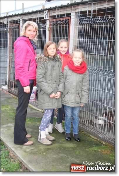 Zdjęcie w galerii na portalu naszraciborz.pl: Pełna miska dla schroniska z Eco Team wiadomości z regionu