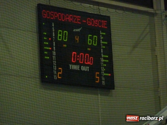 Zdjęcie w galerii na portalu naszraciborz.pl: Koszykówka. Promyk nadziei   wiadomości z regionu