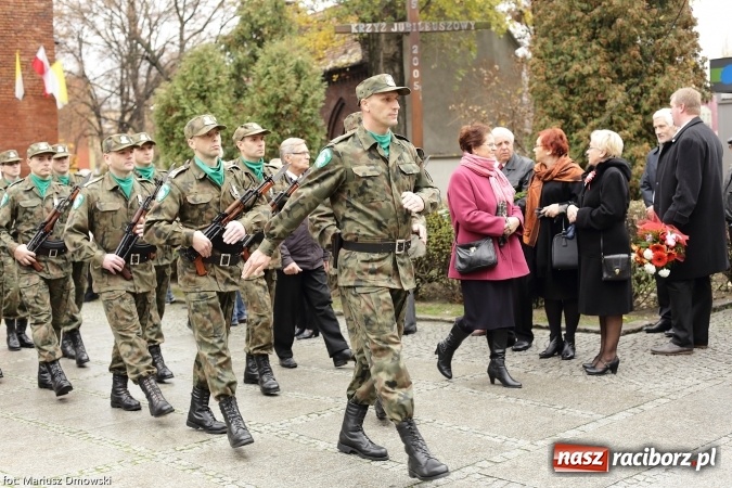 Zdjęcie w galerii na portalu naszraciborz.pl: Raciborskie obchody Święta Niepodległości wiadomości z regionu
