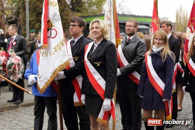 Zdjęcie w galerii na portalu naszraciborz.pl: Raciborskie obchody Święta Niepodległości wiadomości z regionu