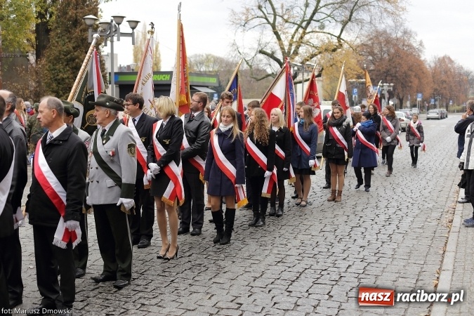 Zdjęcie w galerii na portalu naszraciborz.pl: Raciborskie obchody Święta Niepodległości wiadomości z regionu