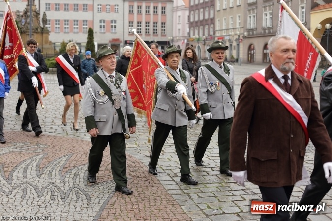 Zdjęcie w galerii na portalu naszraciborz.pl: Raciborskie obchody Święta Niepodległości wiadomości z regionu