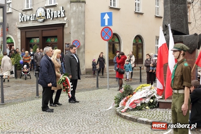 Zdjęcie w galerii na portalu naszraciborz.pl: Raciborskie obchody Święta Niepodległości wiadomości z regionu