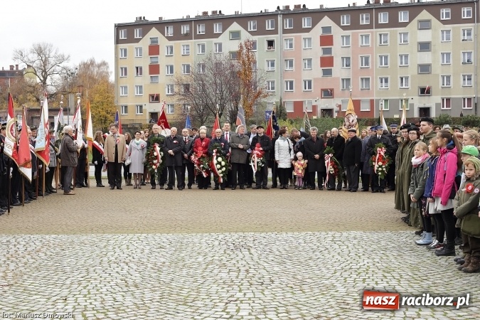 Zdjęcie w galerii na portalu naszraciborz.pl: Raciborskie obchody Święta Niepodległości wiadomości z regionu