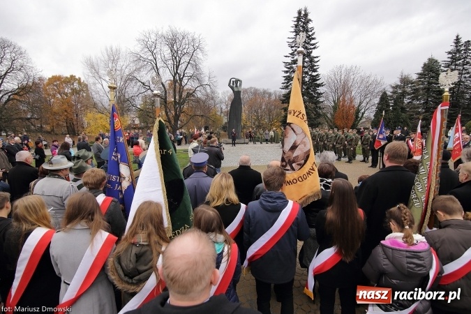 Zdjęcie w galerii na portalu naszraciborz.pl: Raciborskie obchody Święta Niepodległości wiadomości z regionu