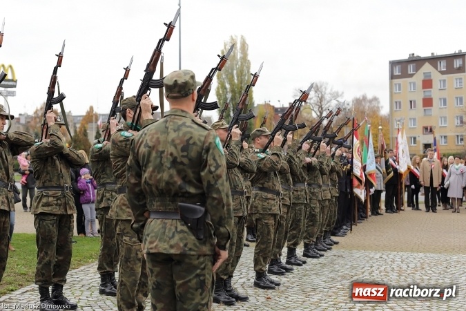 Zdjęcie w galerii na portalu naszraciborz.pl: Raciborskie obchody Święta Niepodległości wiadomości z regionu