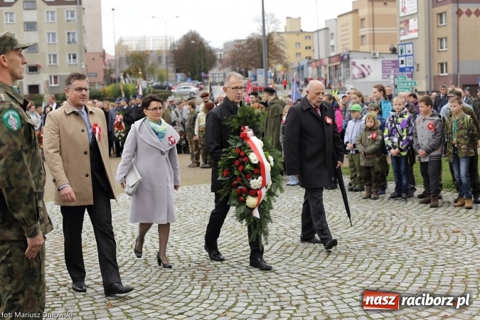 Zdjęcie w galerii na portalu naszraciborz.pl: Raciborskie obchody Święta Niepodległości wiadomości z regionu