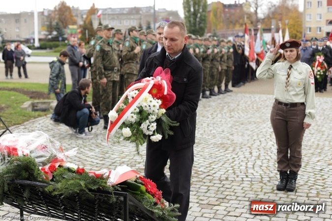 Zdjęcie w galerii na portalu naszraciborz.pl: Raciborskie obchody Święta Niepodległości wiadomości z regionu