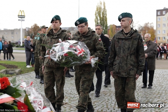 Zdjęcie w galerii na portalu naszraciborz.pl: Raciborskie obchody Święta Niepodległości wiadomości z regionu
