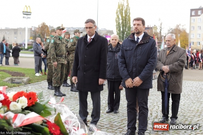 Zdjęcie w galerii na portalu naszraciborz.pl: Raciborskie obchody Święta Niepodległości wiadomości z regionu