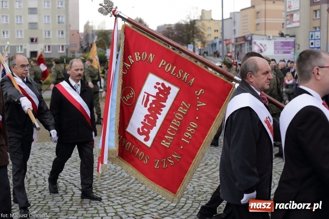 Zdjęcie w galerii na portalu naszraciborz.pl: Raciborskie obchody Święta Niepodległości wiadomości z regionu