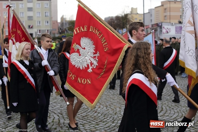 Zdjęcie w galerii na portalu naszraciborz.pl: Raciborskie obchody Święta Niepodległości wiadomości z regionu