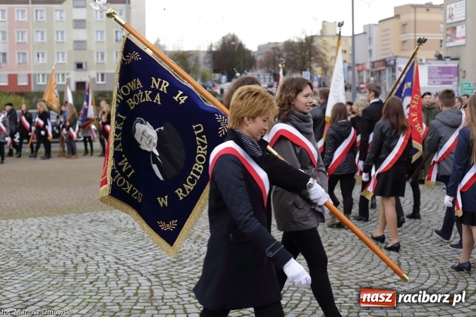 Zdjęcie w galerii na portalu naszraciborz.pl: Raciborskie obchody Święta Niepodległości wiadomości z regionu