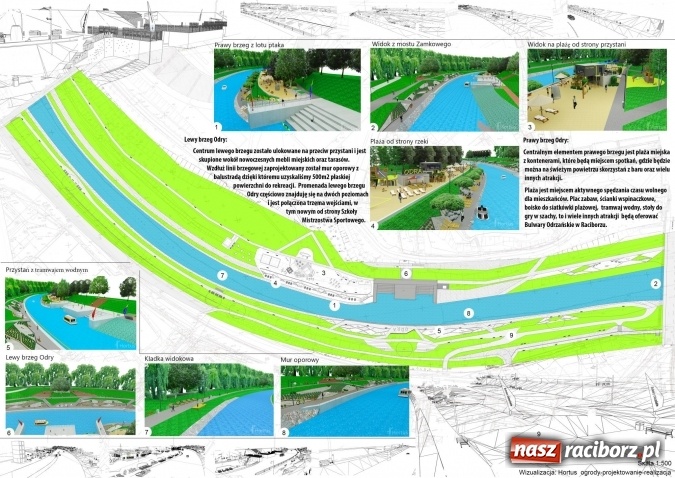 Zdjęcie w galerii na portalu naszraciborz.pl: ACAPULCO nad Odrą, czyli o trudnej drodze od wizualizacji do namacalnych atrakcji wiadomości z regionu