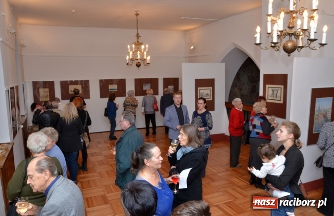 Zdjęcie w galerii na portalu naszraciborz.pl: Akwarelowe impresje w raciborskim Muzeum wiadomości z regionu