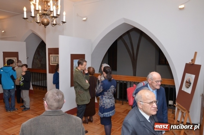 Zdjęcie w galerii na portalu naszraciborz.pl: Akwarelowe impresje w raciborskim Muzeum wiadomości z regionu