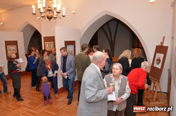 Zdjęcie w galerii na portalu naszraciborz.pl: Akwarelowe impresje w raciborskim Muzeum wiadomości z regionu
