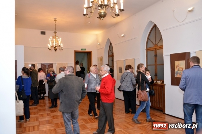Zdjęcie w galerii na portalu naszraciborz.pl: Akwarelowe impresje w raciborskim Muzeum wiadomości z regionu