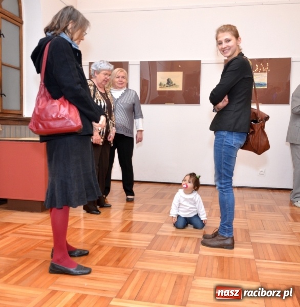 Zdjęcie w galerii na portalu naszraciborz.pl: Akwarelowe impresje w raciborskim Muzeum wiadomości z regionu
