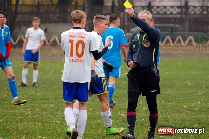 Zdjęcie w galerii na portalu naszraciborz.pl: Wiele kartek przy Wyszyńskiego. Skromna porażka Ikara z Żorami wiadomości z regionu