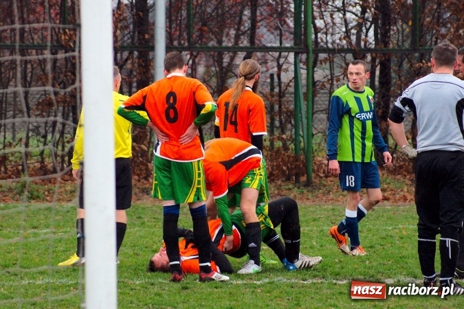 Zdjęcie w galerii na portalu naszraciborz.pl: B klasa: Bezbarwny pojedynek na remis wiadomości z regionu