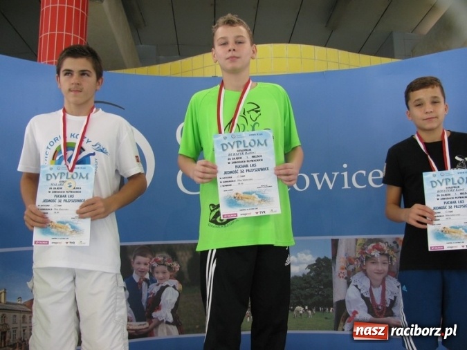 Zdjęcie w galerii na portalu naszraciborz.pl: Pływanie. Dobre starty młodzików  wiadomości z regionu