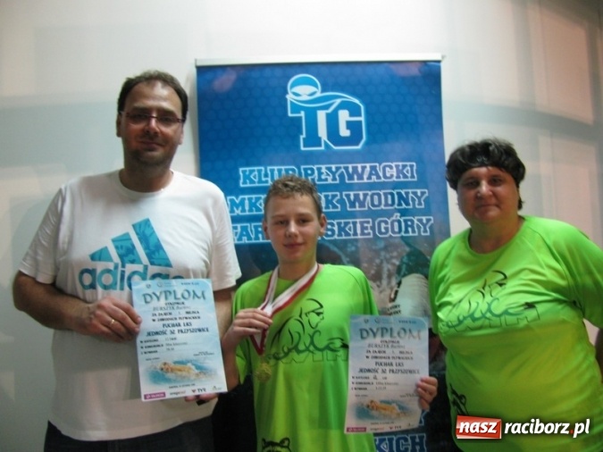 Zdjęcie w galerii na portalu naszraciborz.pl: Pływanie. Dobre starty młodzików  wiadomości z regionu