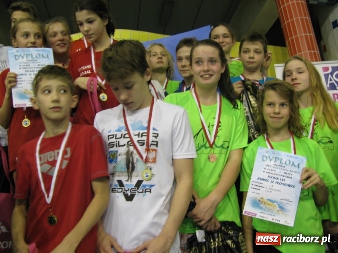 Zdjęcie w galerii na portalu naszraciborz.pl: Pływanie. Dobre starty młodzików  wiadomości z regionu