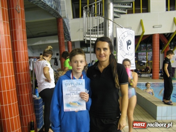 Zdjęcie w galerii na portalu naszraciborz.pl: Pływanie. Dobre starty młodzików  wiadomości z regionu