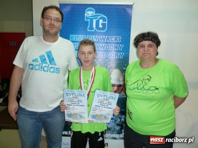 Zdjęcie w galerii na portalu naszraciborz.pl: Pływanie. Dobre starty młodzików  wiadomości z regionu