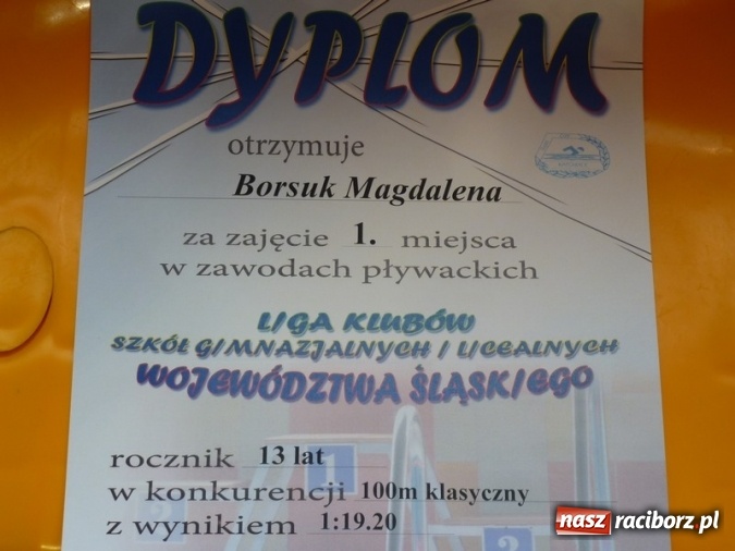 Zdjęcie w galerii na portalu naszraciborz.pl: Pływanie. 13-latkowie na prowadzeniu  wiadomości z regionu