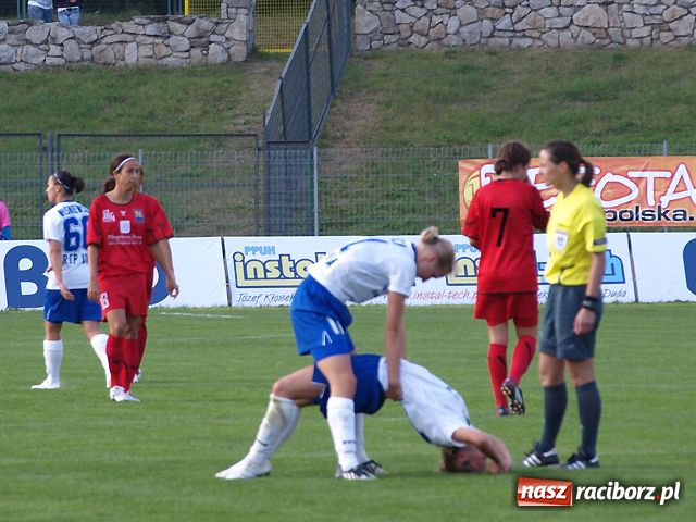 Zdjęcie w galerii na portalu naszraciborz.pl: Unitki grały, ale przegrały 1:3 wiadomości z regionu