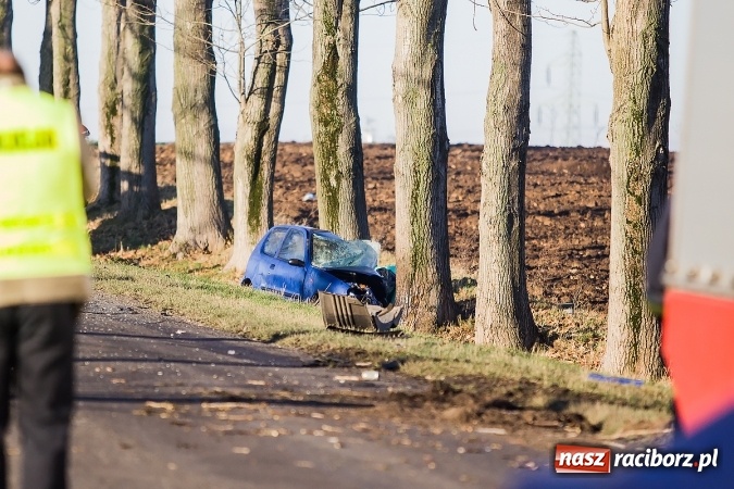 Zdjęcie w galerii na portalu naszraciborz.pl: 43-latek zginął na trasie Kietrz-Pietrowice Wielkie. Jego seicento wpadło w poślizg wiadomości z regionu